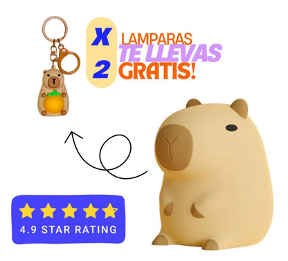 Capy Lamp — luz suave de silicona