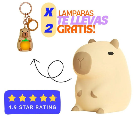 Capy Lamp — luz suave de silicona